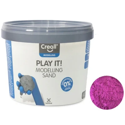Afbeelding van Creall modelleer zand 750 gr violet