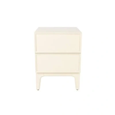 Afbeelding van Zuiver June Nachtkastje/ Bijzettafel Hout Beige