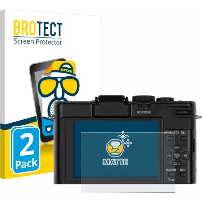 Afbeelding van BROTECT Screenprotector voor Leica D Lux 6 Folie Beschermfolie matte (2 Stuks)