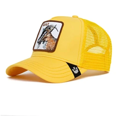 Afbeelding van Goorin Bros Trucker THE GOAT Pet, Heren, Maat: One Size, Gelb