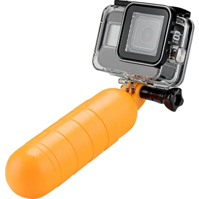 Afbeelding van Telesin Drijvende handgrip bobber voor GoPro Compact Lichtgewicht Geel
