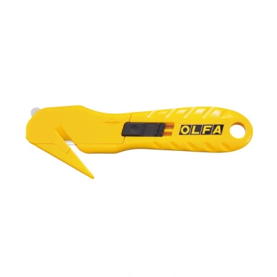 Image de Cutter d&#039;atelier ambidextre Olfa SK10 17,8 mm Jaune