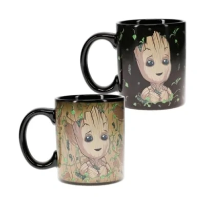 Afbeelding van Paladone Guardians of the Galaxy Groot Warmtegevoelige Mok 300ml