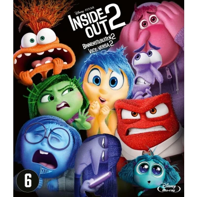 Afbeelding van Inside Out 2 (Binnenstebuiten 2) (Blu ray)