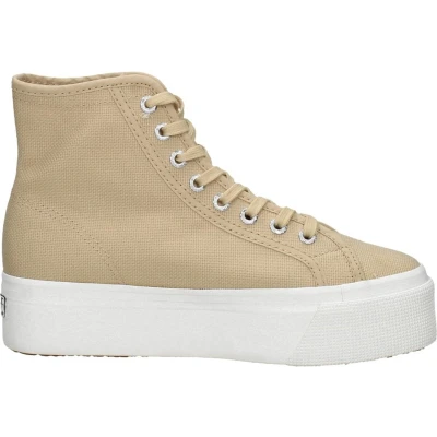Afbeelding van Superga 2708 Hi Top Veterschoenen Hoog beige Maat 40