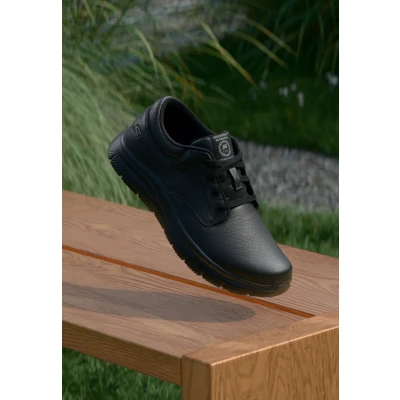 Afbeelding van Skechers FLEX Advantage SR Fourche Sportieve veterschoenen, Heren, Maat: 48.5, Black Leer