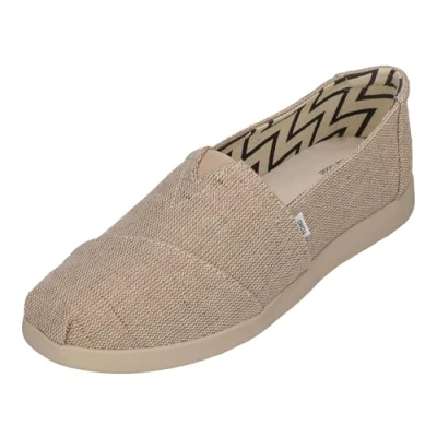 Afbeelding van TOMS Alpargata PLUS Instappers, Dames, Maat: 41, Natural Textiel