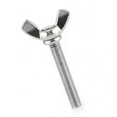 Afbeelding van 5 stuks oorschroeven M5 van roestvrij staal, vlindervleugelschroeven, voor machinebevestiging, 8 stijlen, 10 mm 40 (M5 x mm)