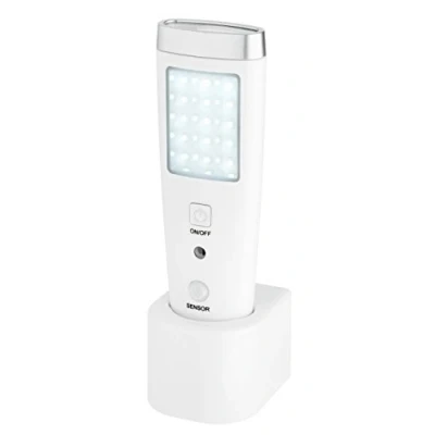 Afbeelding van TFA Dostmann Lumatic Guard multifunctionele led veiligheidslamp, zwart/zilver, 86 x 59 190 mm