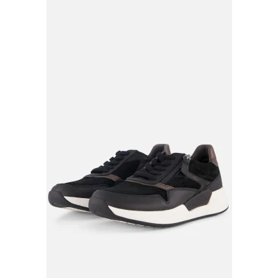 Afbeelding van Gabor Rollingsoft Combi Sneakers Zwart