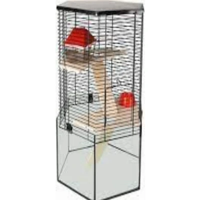 Afbeelding van HAMSTERKOOI VITRU ZESHOEK M