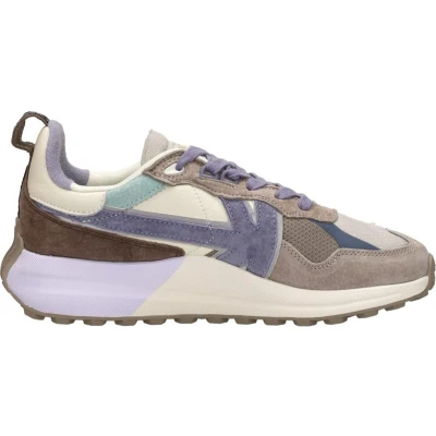 Afbeelding van Kaotiko DETROIT VISON LAVENDER Lage sneakersDames sneakers Kleur: Paars Maat: 38
