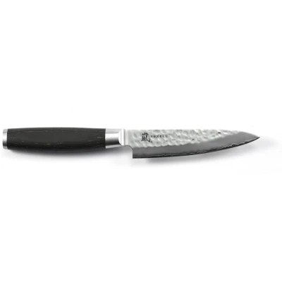 Afbeelding van Yaxell Taishi Universeelmes 12 cm Luxe VG 10 Mes met Zwart Pakka Beukenhout Handvat