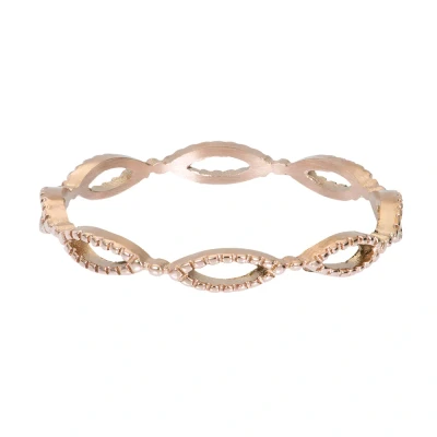 Afbeelding van Swirl iXXXi Fame Ring 2 mm Roségoud / 15
