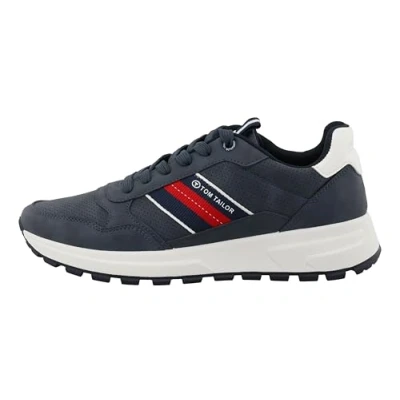 Afbeelding van TOM Tailor Sneakers laag, Heren, Maat: 44, Navy Pu
