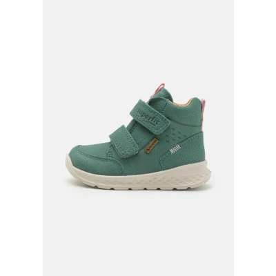 Afbeelding van Superfit Breeze Unisex Babyschoenen voor kinderen, Maat: 28, Grün/rosa Nubukleer