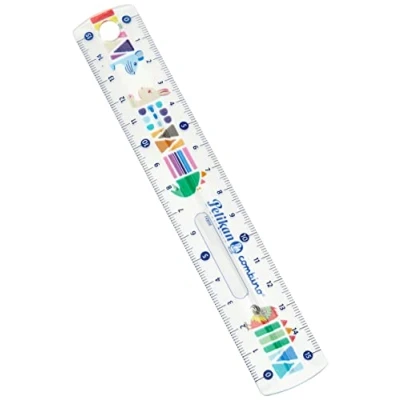 Afbeelding van Pelikan 811224 Lineal Combino 15 cm, onbreekbaar, 1 stuk