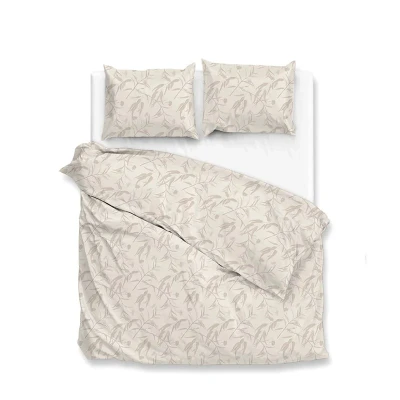 Afbeelding van Zohome Fiori di Satinado Dekbedovertrek Extra breed 260x200/220 cm Off White