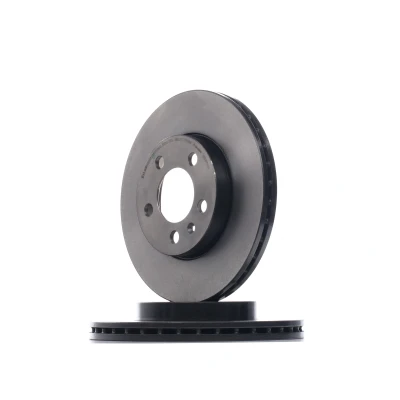 Afbeelding van BREMBO 09.D570.11 Remschijf 256 22 5 interne ventilatie Gecoat High carbon Met schroeven VOLKSWAGEN: Polo VI, SEAT: IBIZA 5, AUDI: A1 Sportback