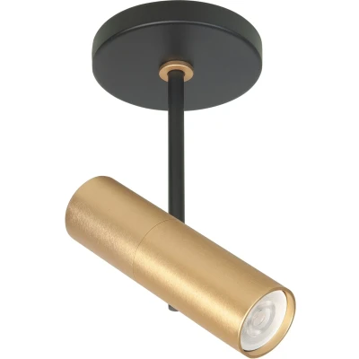Afbeelding van Spot Trend Zwart Goud Mini GU 10 Ø 35mm 1 Lichts