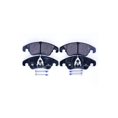 Afbeelding van HELLA 8DB 355 023 221 Remblokkenset Incl. slijtage waarschuwingscontact Met remzadelschroef toebehoren AUDI: A6 C7 Avant, A7 Sportback, Q5