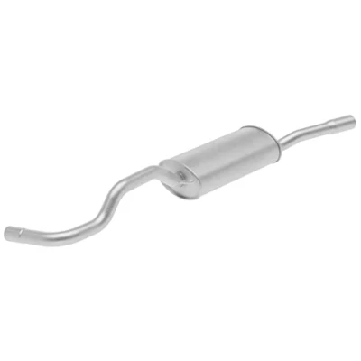 Afbeelding van HELLA 8LD 366 035 261 Einddemper Achter Met aanbouwdelen VOLKSWAGEN: Polo III Classic