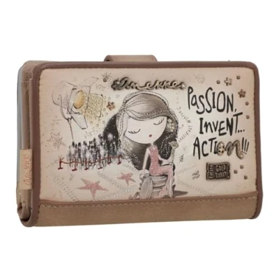 Afbeelding van Anekke Hollywood RFID Wallet S Meerkleurig, Veelkleurig, Modern, Modern