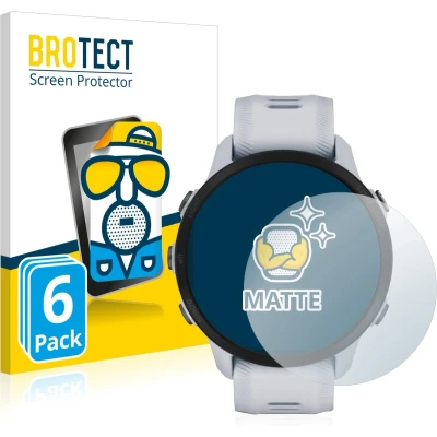 Afbeelding van BROTECT Screenprotector voor Garmin Forerunner 955 Solar / Folie Beschermfolie matte (6 Stuks)