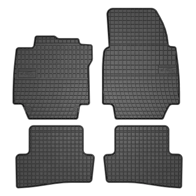 Afbeelding van FROGUM 546931 Vloermatset Rubber voor en achter 4 Zwart Op maat gemaakt RENAULT: Captur