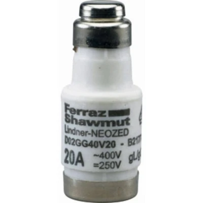Afbeelding van Mersen 01701.035000 Neozed zekering Afmeting zekering: D02 35 A 400 V
