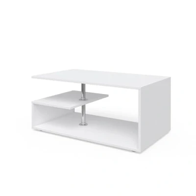 Afbeelding van Vicco Salontafel Guillermo woonkamertafel bijzettafel houten tafel koffietafel 90 x 50 cm