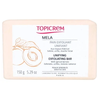 Afbeelding van Topicrem Zeep Face Care Mela Unifying Exfoliating Bar