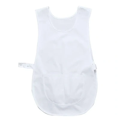 Afbeelding van Portwest schort met zak, kleur: wit. Afmetingen: L/XL, S843WHRL/XL