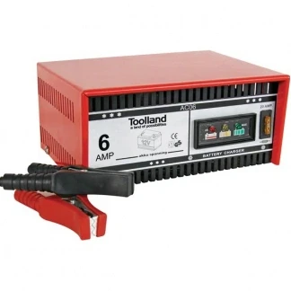 Afbeelding van Loodaccu lader 6 A Perel (12 VDC)