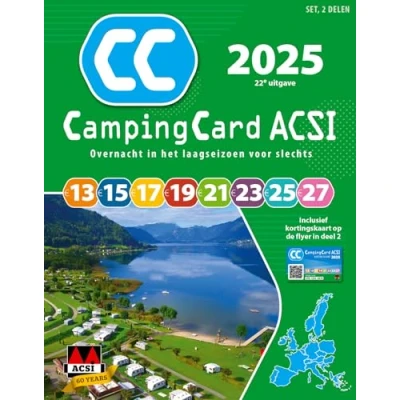 Afbeelding van ACSI Campinggids CampingCard 2025