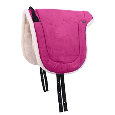 Afbeelding van QHP Bareback pad Fuchsia Pony