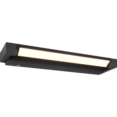 Afbeelding van Trio Leuchten Led badkamerlamp FABRIZIO 284770132, aluminium, matzwart, 9 watt LED, lichtkleur verstelbaar, dimbaar