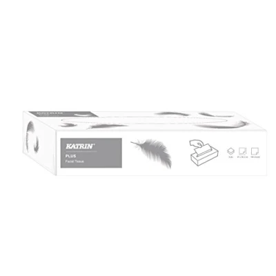 Afbeelding van Facial tissues Katrin 2 laags 100vel wit 11797