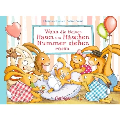 Afbeelding van Wenn die kleinen Hasen um Häschen Nummer sieben rasen