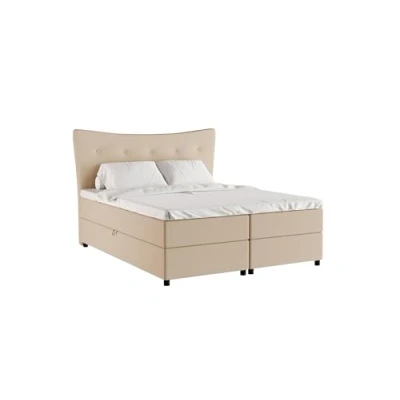 Afbeelding van Tweeperoonsbed Nevada 160 x 200 cm tweepersoons met hoogwaardige Bonell matras en topper