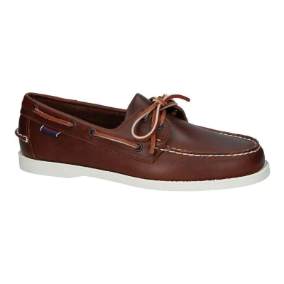 Afbeelding van Sebago Docksides Portland Bootschoenen, Heren, Maat: 44.5, Brown Leer