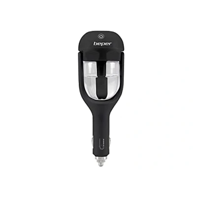 Afbeelding van Beper P205DIF100 Aromadiffuser/luchtbevochtiger, 25 ml, 1,5 2 W, kantelbaar tot 180 graden, druppelbescherming, touch knop, continue of intermitterende verneveling, 12 V stekker,