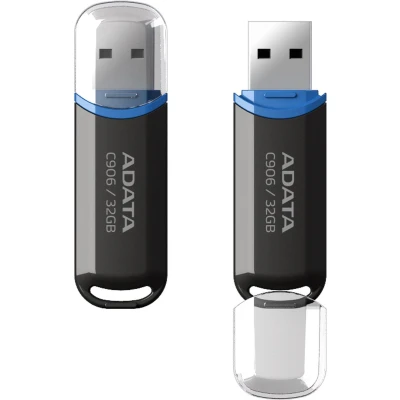 Afbeelding van ADATA Classic USB 2.0 C906 stick 32 GB Zwart