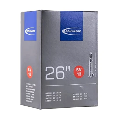 Afbeelding van Schwalbe Binnenband FV/SV13 26 Breed 40/47/50/54/57/60/62 559