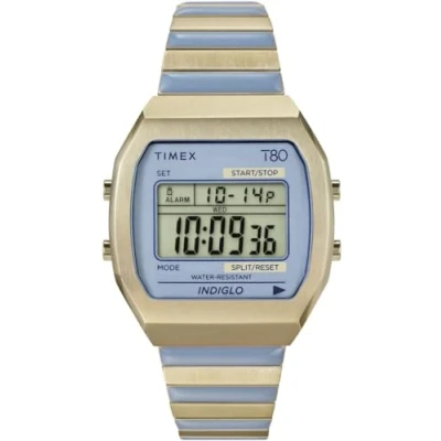 Afbeelding van Timex T80 TW2W40800 Horloge Staal Multi Ø 38 mm
