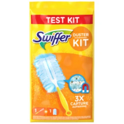 Afbeelding van Swiffer stof magneet starter kit (handle + 1 linnen)