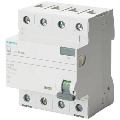 Afbeelding van Siemens 5SV33426GV01 5SV3342 6GV01 Aardlekschakelaar A 25 0.03 400 V