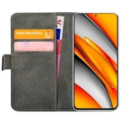 Afbeelding van Mobilize PU leer Book Case Zwart Xiaomi Mi 11i/Poco F3