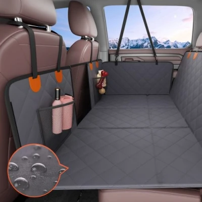 Image de VEVOR Housse de Siège Arrière Voiture pour Chien 142x77 cm Imperméable 600D
