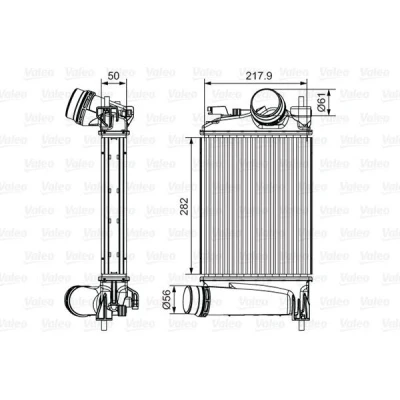 Afbeelding van Valeo Interkoeler 818294